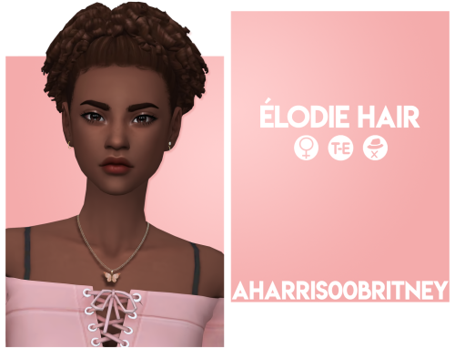 Elodie Hairnamed after the newest Dead by Daylight survivor, who I just got to P3BGCNot Hat Compatib