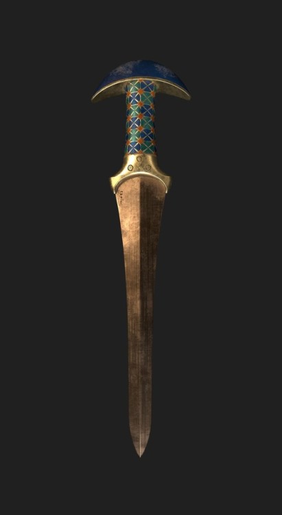egypt-museum:Dagger from the Tomb of Princess ItaIn the tomb of Princess Ita, wife of Amenemhat II, 