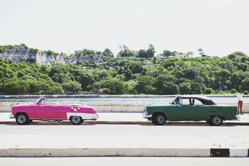 Hello Kitty!. . . #cuba #havana #lahabana #habana #caribbean #hellokitty #classiccars #retrocars #