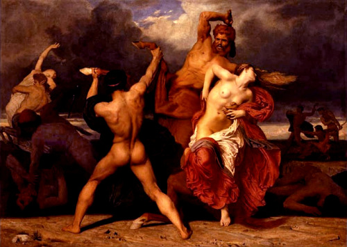 Porn photo 1852 - ‘BATTLE BETWEEN CENTAURS &amp;