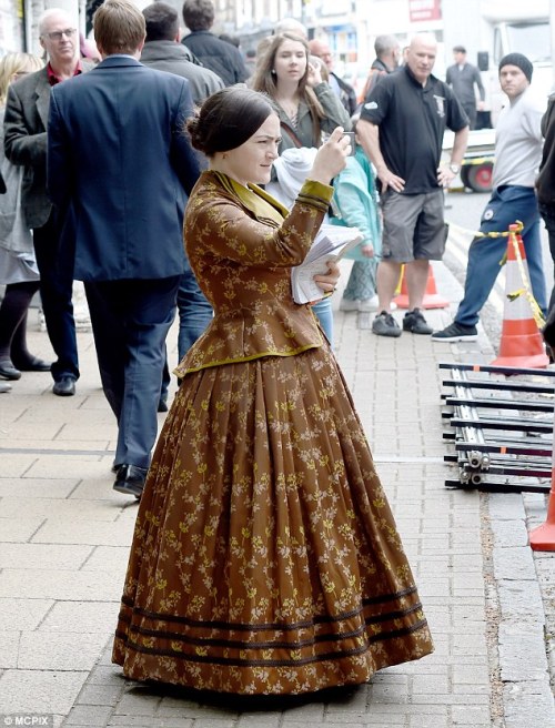 Coming soon from the BBC - a film about the Bronte family - To Walk Invisible.The BBC are building a