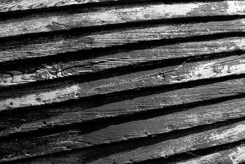 ~ the weathered hull of an old fishing boat ~for this month’s @abstract-challengemono conversion don