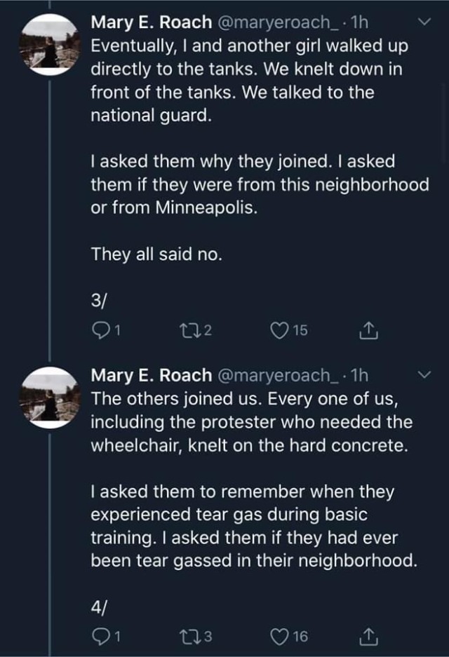 phoenixonwheels:READ. EVERY. WORD. OF. THIS.  Account of a medical team out in St. Paul last night.Link to original tweet thread.