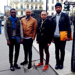 blackfashion:  Caribbean Boys in Paris wearing :