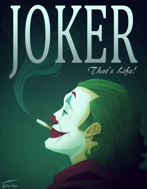 Old Joker drawing