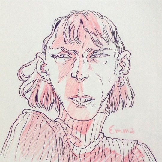 amandajespersenholm:  Some character sketches.. of ladies Let’s see if I can hashtag correctly this time
