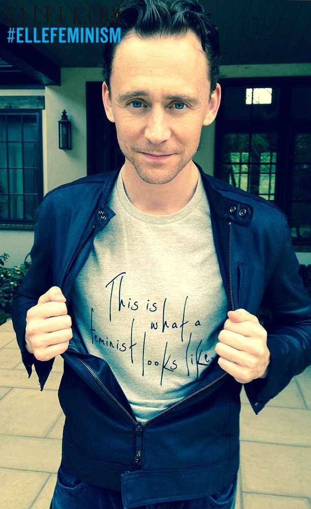 cockyloki:  Benedict Cumberbatch, actor, ELLE cover star and feminist Tom Hiddleston,