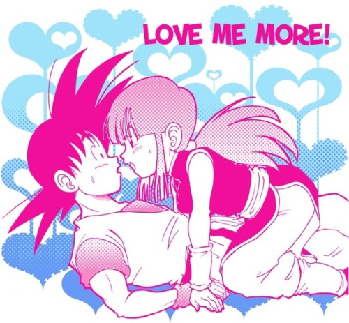 urbanowa: Happy Couple Day With Goku and ChiChi ….[ 11/22 遅刻の夫婦の日  悟チチ‍❤‍‍✨☔