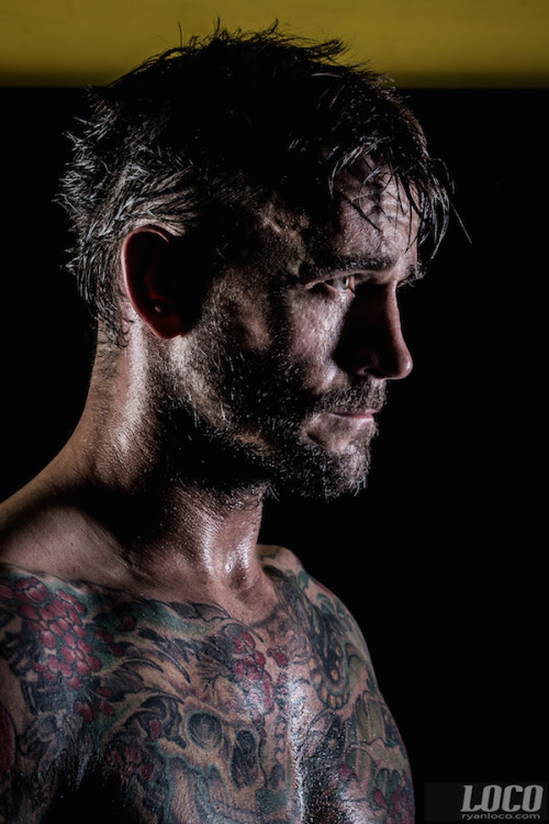 ryanloco: Unused portrait of CM Punk, from earlier this year in Milwaukee.