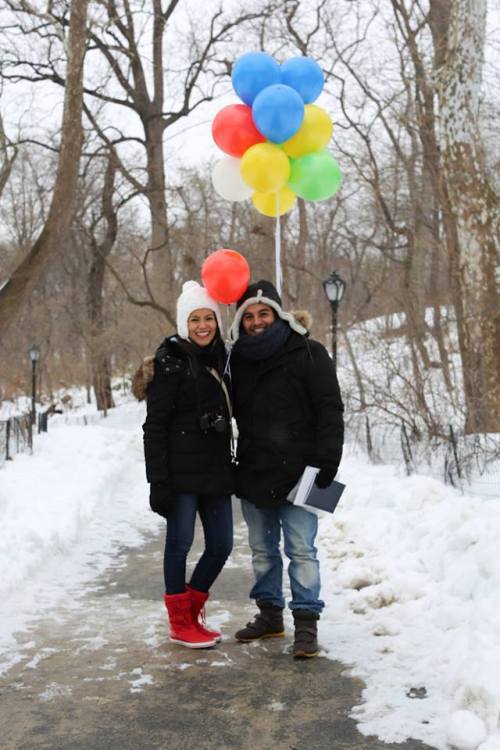 humansofnewyork: This was so funny. I ran into this Mexican couple on a trail in Central Park, and t