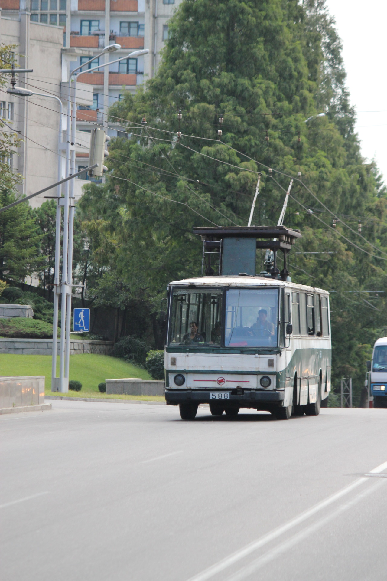 boschintegral:  Trolleybus Line repair by Raymond Cunningham on Flickr.Pyongyang,