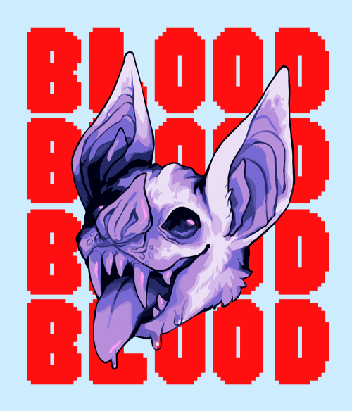 ginsengandhoney: BLOOD BLOOD BLOODyou can buy this design on a shirt here or here! :y