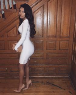 Sexy Tight White Dress