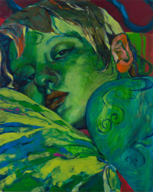 Caroline Absher - Fairy Nap, 2022 - Oil On Canvas