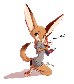 pointedfox: bae with her nap time essentials 