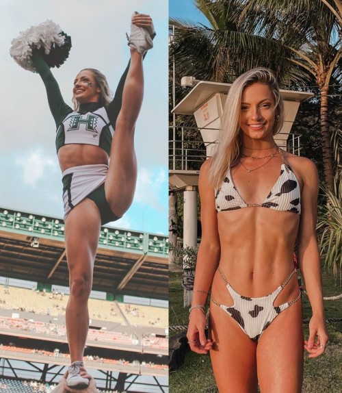 College cheerleader Nikki Jennings