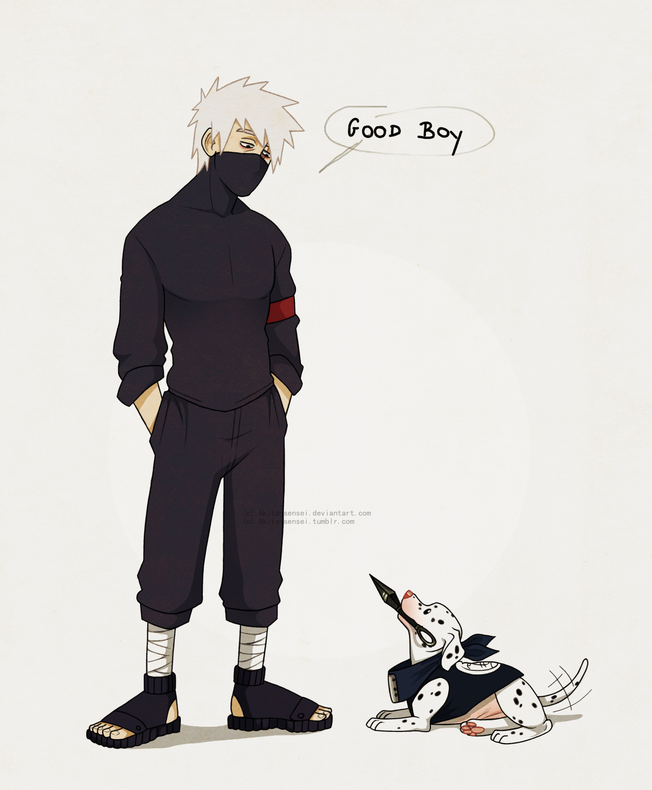 akita-sensei:a baby ninken :D