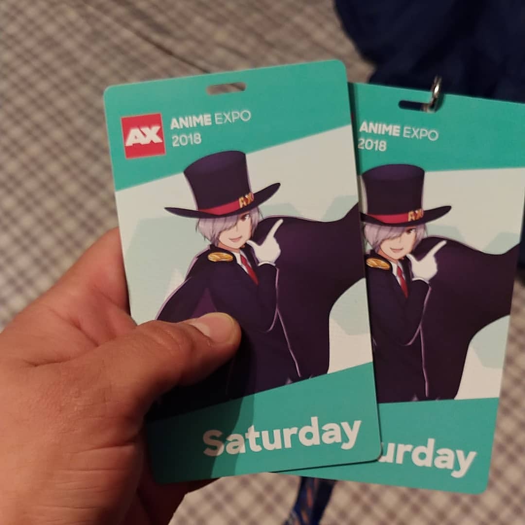 Are Anime Expo Badges Named