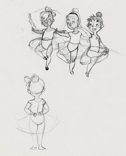 I have another idea for a ballerina short. The main character...