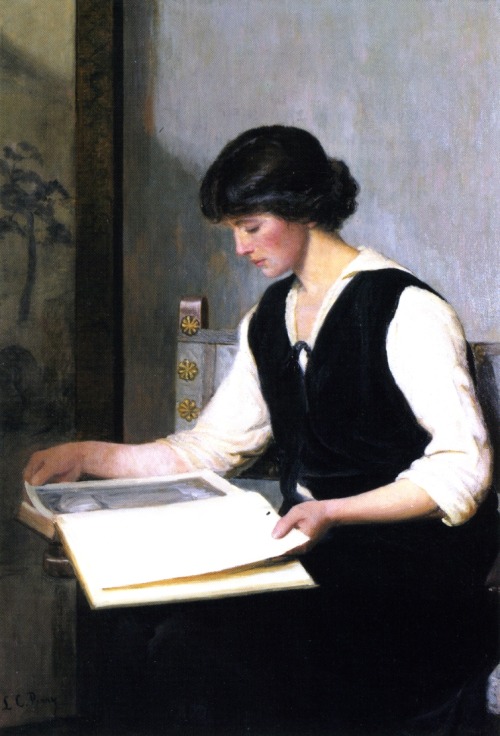 lilla-cabot-perry: Reading, Lilla Cabot Perry