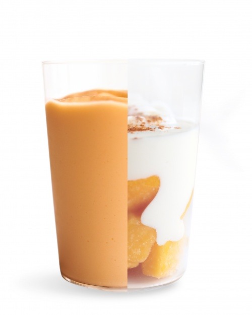 cultivate-solitude: Tropical Mango Yogurt Smoothie Green Ginger Peach Smoothie Hearty