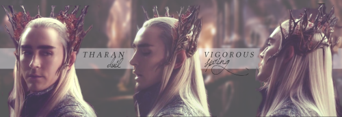The Elvenking&rsquo;s name is speculated to originate from the Sindarin words tharan, meaning &ldquo