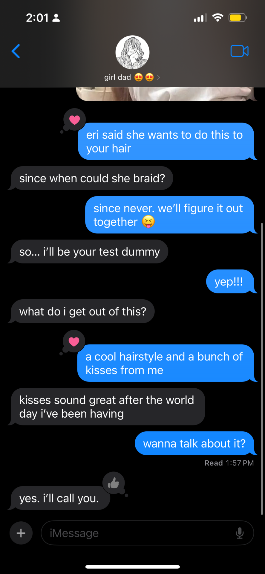 MHA BF/GF TEXTS ! 