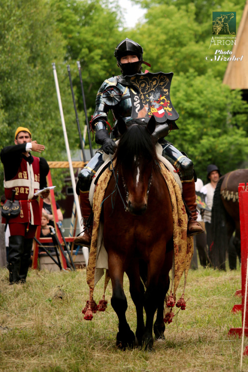 teadrunktailor:ritasv:Preparing for the joust 2 by Mizabel Just so I don’t feel left out. Ben-