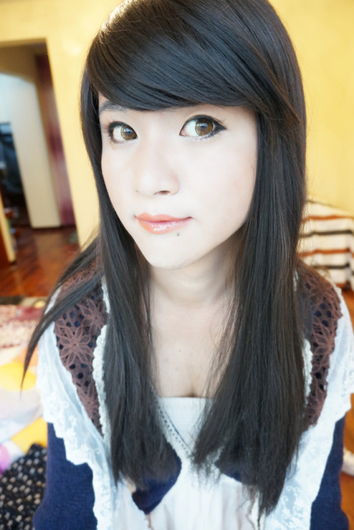 baihualianshi:瑟青还是你们瑟青，我还是来点别的吧~ Super cute and sexy.