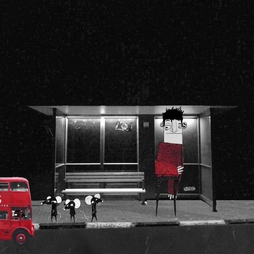 Bus stop #collage #collageart #collageillustration #collageartist #illustrationartists #illustration
