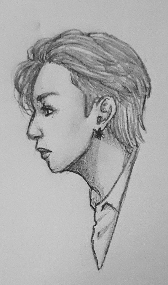 Some Miscellaneous Kpop Sketches I Did Because I Was Bored And Wanted To Draw