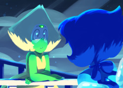 linkerbell:  Peridot and Lapis having thE