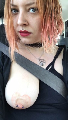 japinder51:  onetitout1138: The wife sent me some sexy one tit out pics from her car while running errands for me! Can’t wait to get home and cover them in cum!!! 🌻🔥🔥🔥🍭🦉🍭🔥🔥🔥🌻 Thanks for submitting your One titty action!