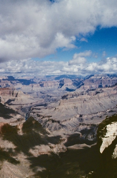 Grand Canyon from the North Rim, Arizona, 1977.