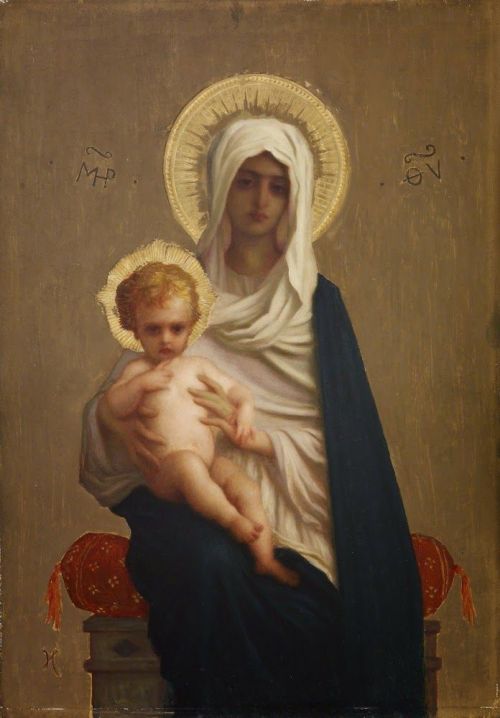 Virgin of the Deliverance by Auguste-Antoine-Ernest Hébert (1872-1886)