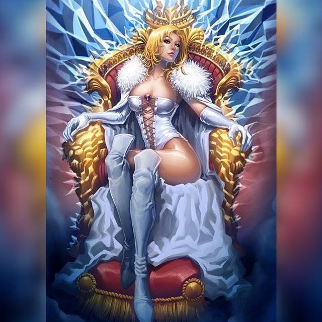 The white queen  On Pinterest @NoMoreMutants.com - #marvelnow #dofp #Comics #Marvelcomics