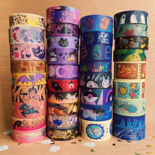 reimenaashelyee:My MEMENTO MORI washi tape is on sale now at The Washi Station, together with 35 oth