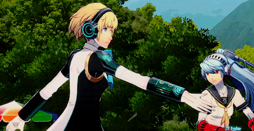 fyeahpersona: Aigis & Labrys