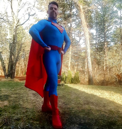 mikesupes: #superman #supermancosplay #supermancosplayer #supermancostume #naturalbodybuilder #natur