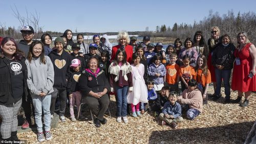 The Duchess of Cornwall visits Kaw Tay Whee School, Yellowknife, Canada, 19.05.2022