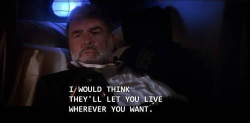 conelradstation:Sam Neill and Sean Connery in The Hunt for Red October (dir. John McTiernan, 1990)