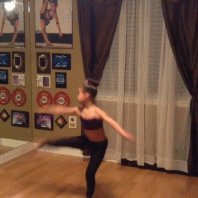 flexibilityisfreedom:  Asia Monet Ray, age 8. Source video. 