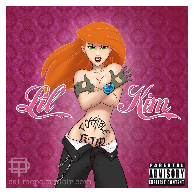 pinupsushi:  Lil’ Kim Possible 18 year old Kim decides that saving the world is