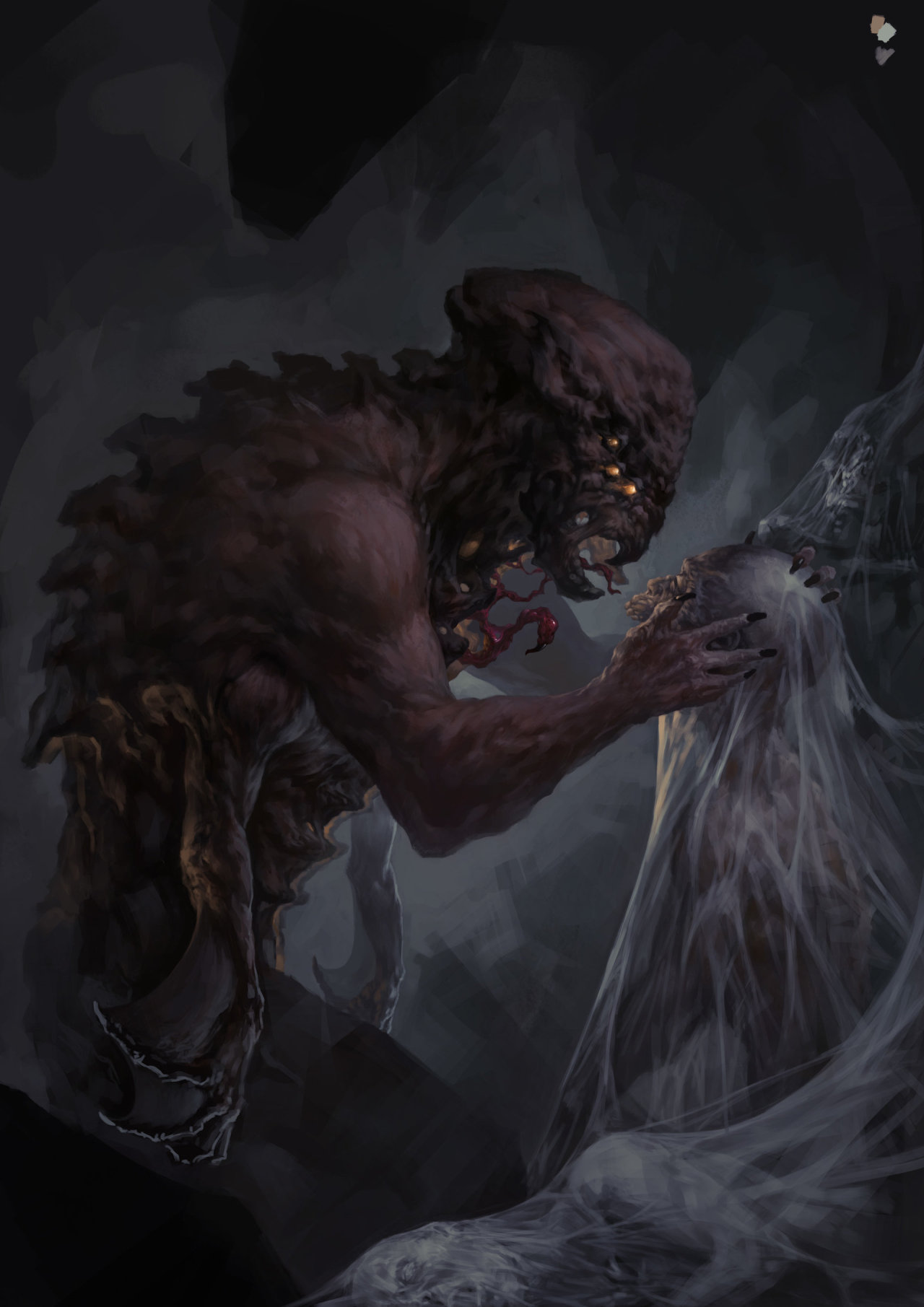 morbidfantasy21:  need guts – horror concpt by Yujun Jin 