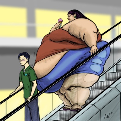 ray-norr:“Girl on the Escalator ”