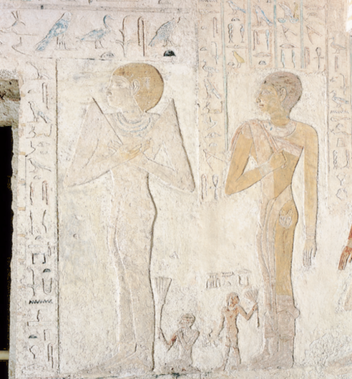 Hetephreres II (daughter of Khufu) &amp; daughter Meresankh III (wife of Khafre), tomb G 7000X, near