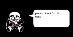 thesinnabun:  SANS IS NOT BLEEDING KETCHUP