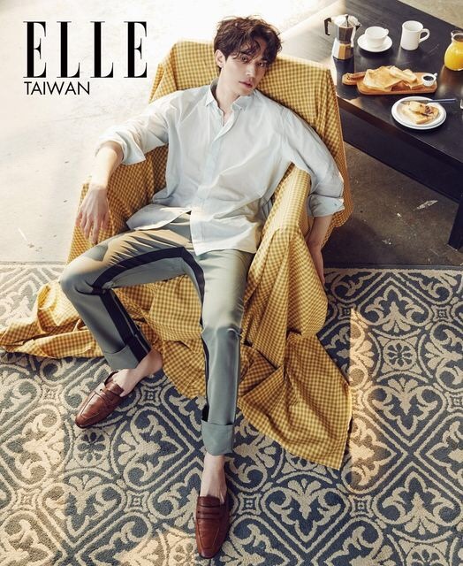 stylekorea:Lee Dong Wook for Elle Taiwan  March 2018. Photographed by Kim Jae Hoon
