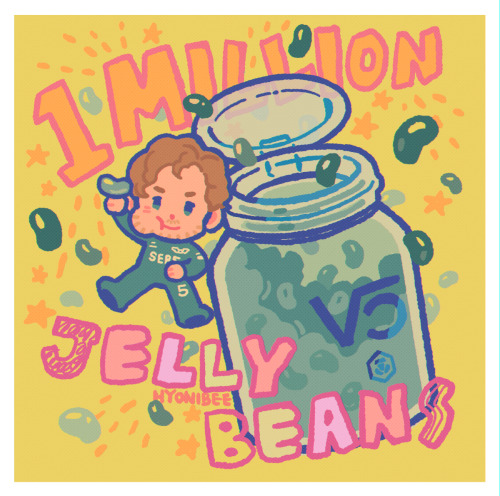 hyonibee: “What’s the Prize? 1 Million Jelly Beans?”