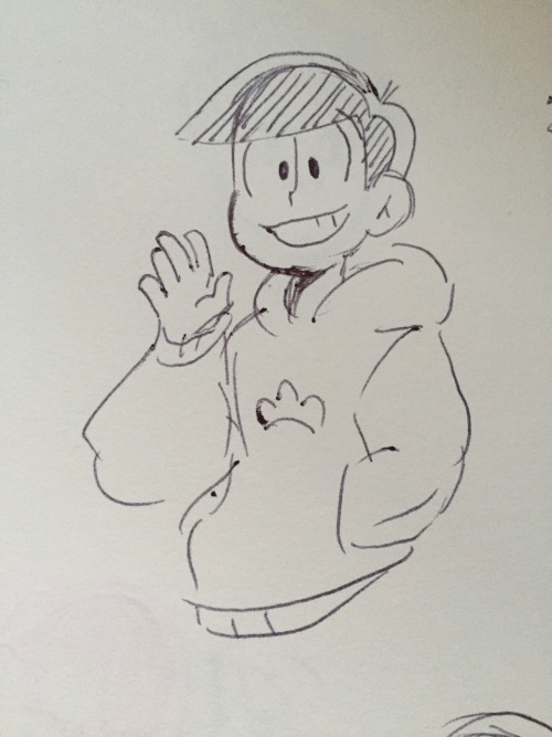 doodletts:Matsu doodle dump! ((Mostly Oso because I love him))